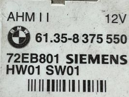 BMW 5 E39 Module de contrôle crochet de remorque 8375550