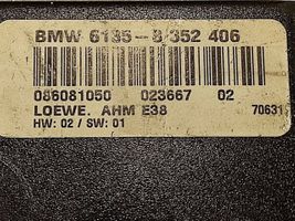 BMW 5 E39 Piekabes āķa vadības bloks 8352406