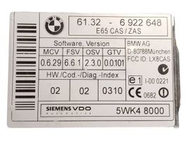 BMW 7 E65 E66 Moottorinohjausyksikön sarja ja lukkosarja 7793273