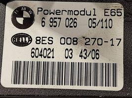 BMW 7 E65 E66 Unité de contrôle à bord d'alimentation 6957026