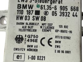 BMW 5 E39 Komputer / Sterownik ECU i komplet kluczy 7788310