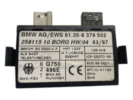 BMW 5 E39 Unité de commande dispositif d'immobilisation 8379502