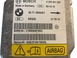 BMW 5 E39 Sterownik / Moduł Airbag 6905491