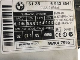 BMW 5 E60 E61 Moduł / Sterownik CAS 6943854