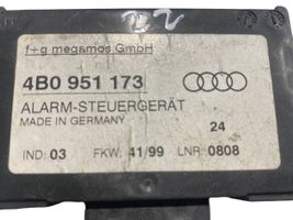 Audi A6 S6 C5 4B Signalizacijos valdymo blokas 4B0951173