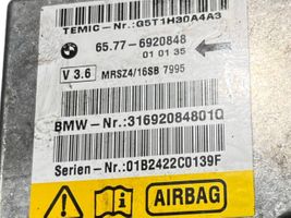 BMW 5 E39 Airbag control unit/module 6920848