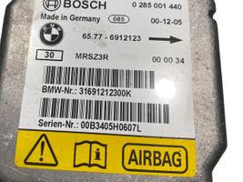 BMW 3 E46 Centralina/modulo airbag 6912123