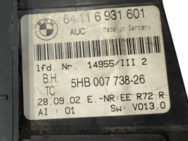 BMW 3 E46 Climate control unit 6931601