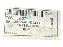 BMW 3 E90 E91 Tavaratilan säilytyslokero 7068889