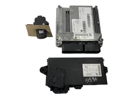 BMW 3 E90 E91 Komputer / Sterownik ECU i komplet kluczy 7803373