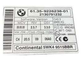 BMW 3 E90 E91 Komputer / Sterownik ECU i komplet kluczy 8506374