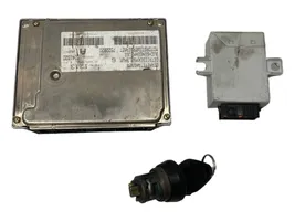 BMW 3 E46 Juego de cerradura y set ECU del motor 7508292