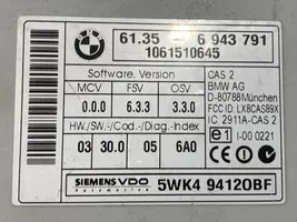 BMW 1 E81 E87 Komputer / Sterownik ECU i komplet kluczy 7801710