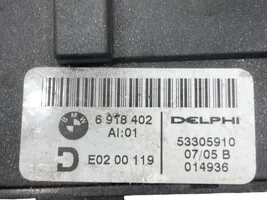 BMW 7 E65 E66 Interruttore di controllo del sedile 6918382