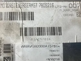 BMW 3 E90 E91 Juego de cerradura y set ECU del motor 7809216