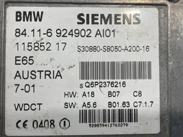 BMW 7 E65 E66 Sterownik / Moduł sterujący telefonem 6924902