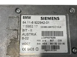 BMW 5 E39 Tālruņa vadības bloks 6922942
