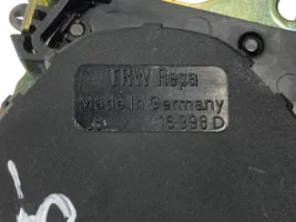 BMW 7 E65 E66 Keskipaikan turvavyö (takaistuin) 16398D