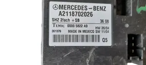 Mercedes-Benz E W211 Modulo di controllo sedile A2118702026