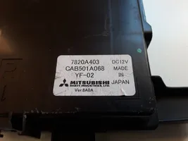 Mitsubishi ASX Ilmastointi-lämmityslaitteen ohjausjärjestelmä 7820A403