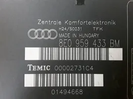 Audi A4 S4 B7 8E 8H Modulo comfort/convenienza 8E0959433BM