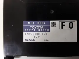 Toyota Sienna XL30 III Muut ohjainlaitteet/moduulit 8922108070