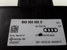 Audi A5 8T 8F Convertisseur / inversion de tension inverseur 8K0959663D