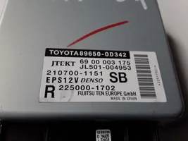 Toyota Yaris Unidad de control/módulo de la dirección asistida 896500D342