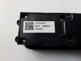 Volvo V60 Electric window control switch 31334345