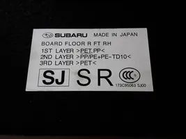 Subaru Forester SK Doublure de coffre arrière, tapis de sol 173C95063