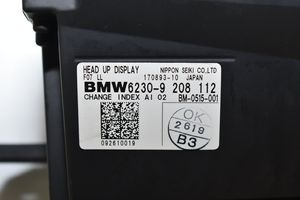BMW 5 GT F07 Wyświetlacz Head Up 62309208112