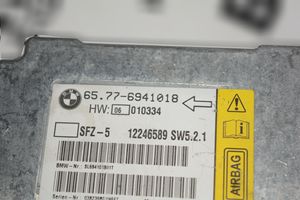 BMW 5 E60 E61 Gaisa spilvenu vadības bloks 