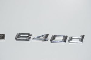 BMW 6 F06 Gran coupe Valmistajan merkki/mallikirjaimet 