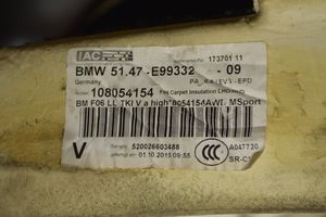 BMW 6 F06 Gran coupe Front floor carpet liner 8054154