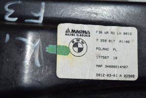 BMW 3 F30 F35 F31 Комплект электрического механизма для подъема окна 7259817