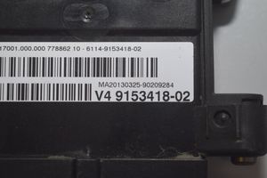 BMW 6 F06 Gran coupe Relè monitoraggio corrente 9153418