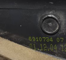 BMW 5 E60 E61 Dash center air vent grill 6910734