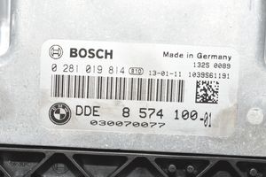 BMW 5 F10 F11 Moottorinohjausyksikön sarja ja lukkosarja 8574100