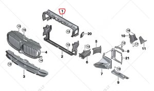 BMW 7 G11 G12 Muu korin osa 7359798