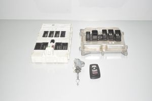 BMW 3 F30 F35 F31 Juego de cerradura y set ECU del motor 