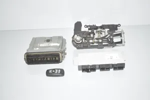 BMW 5 GT F07 Komputer / Sterownik ECU i komplet kluczy 
