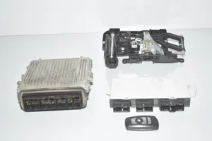 BMW 5 GT F07 Komputer / Sterownik ECU i komplet kluczy 