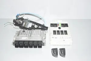 BMW 2 F46 Komputer / Sterownik ECU i komplet kluczy 8736970