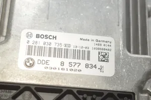 BMW 3 F30 F35 F31 Komputer / Sterownik ECU i komplet kluczy 9325654