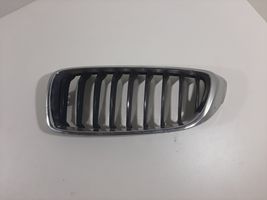 BMW 4 F36 Gran coupe Grille calandre supérieure de pare-chocs avant 7294817