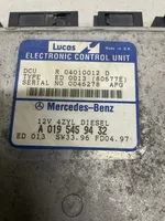 Mercedes-Benz E W210 Centralina/modulo del motore A0195459432