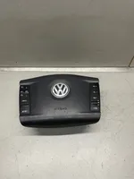 Volkswagen Touareg I Steering wheel airbag 93102088972