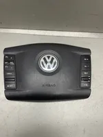 Volkswagen Touareg I Steering wheel airbag 93102088972