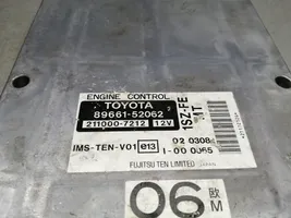 Toyota Yaris Блок управления двигателя 8966152062