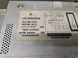 Volkswagen Polo IV 9N3 Radija/ CD/DVD grotuvas/ navigacija 6Q0035152G
